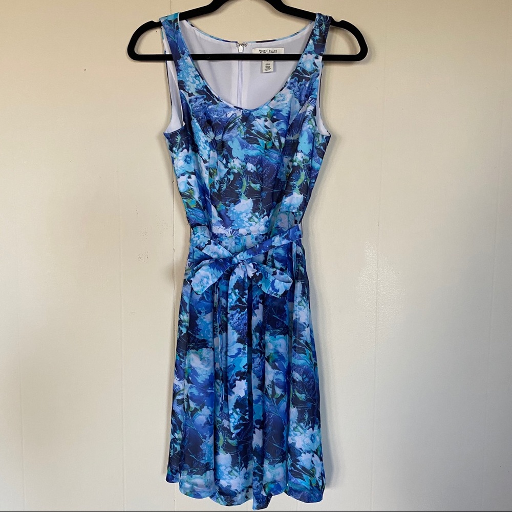 Blue Floral Dress